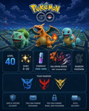 Pokémon GO Account Level 40