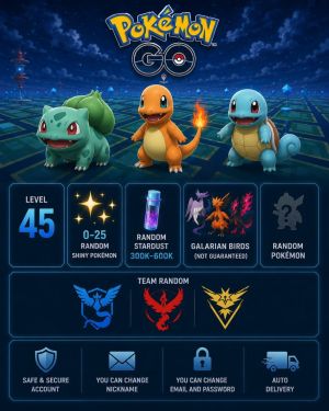 Pokémon GO Account Level 45