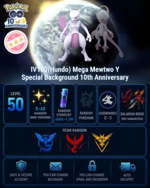 Pokémon GO Account Level 50