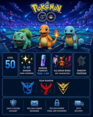 Pokémon GO Account Level 50