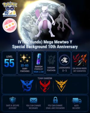 Pokémon GO Account Level 55