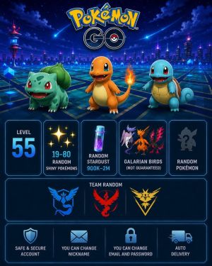 Pokémon GO Account Level 55