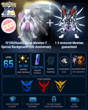 Pokémon GO Account Level 65