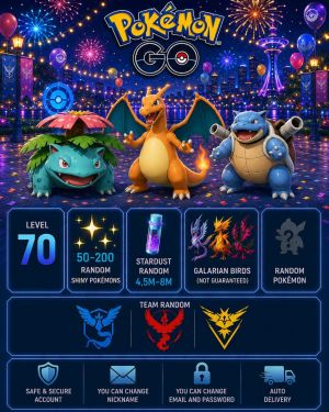 Pokémon GO Account Level 70