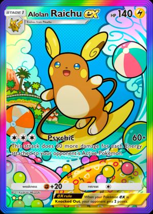 Alolan Raichu ex