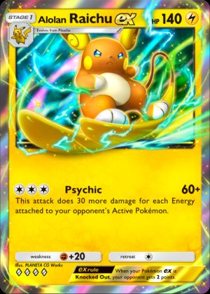 Alolan Raichu ex