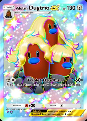 Alolan Dugtrio ex