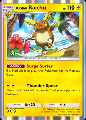 Alolan Raichu