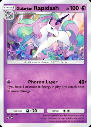 Galarian Rapidash