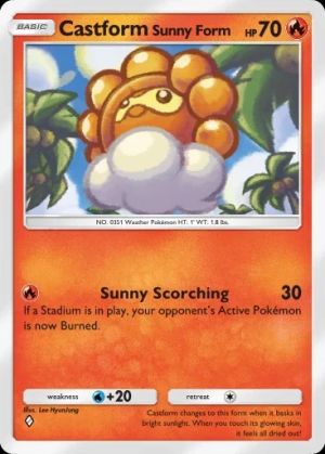 Castform Sunny Form