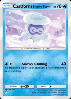 Castform Snowy Form