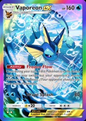 Vaporeon ex